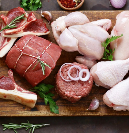 Fresh food ingredients